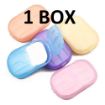 Picture of Paper Soap Box  Paper Soap Sheets Hand Soap for Travel Outdoor Camping