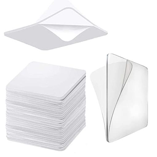 Picture of SQUARE STICKER SMALL TRANSPARENT STICKER DOUBLE SIDE STICKER NANO STICKER NANO TAPE