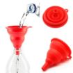 Picture of Kitchen Small Silicone Collapsible itchen Retractable Silicone Oil Liquid Funnel