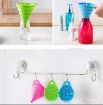 Picture of Kitchen Small Silicone Collapsible itchen Retractable Silicone Oil Liquid Funnel
