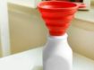 Picture of Kitchen Small Silicone Collapsible itchen Retractable Silicone Oil Liquid Funnel