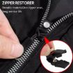 Picture of Zipper Repair Kit Zipper Head for Clothing Bags Universal Zipper Repair Kit