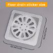 Picture of Sink Drain Cover Sink Strainer Disposable Shower Drain Cover Hair Catcher Shower Stickers Reusable and Versatile Drain Cover