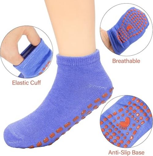 Picture of Slip Cotton Floor Yoga Socks  Anti Skid Floor Socks