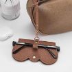 Picture of Leather Sunglasses Bag Travel Sun Glass Holder  Sunglasses Case
