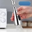Picture of movable turbo 360 Degree Movable Faucet Sink Faucet Shower 3 Modes Water Saving Faucet Movable Faucet