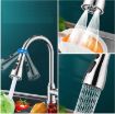 Picture of movable turbo 360 Degree Movable Faucet Sink Faucet Shower 3 Modes Water Saving Faucet Movable Faucet