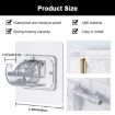 Picture of Curtain  Wall Hook Sticker  (2 Pis) Curtain Rod Holder  Nail-free Adjustable Hang Rod Bracket Holders  Adhesive Curtain Rod Bracket  Wall Bracket Bathroom Towel Bracket