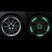 Picture of 20 pcs Car Wheel Sticker Reflective Sticker Reflective Stripe Car Tire Rim Sticker