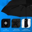 Picture of AUTOCLOSE AUTO CLOSE Compact Travel Umbrella  Travel Umbrella Windproof Automatic Umbrellas-Factory Outlet Umbrella