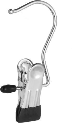 Picture of Clip Hook  Cloth Hanger Hooks Laundry Hook Hanging Hold Clips Portable Hanging Hooks