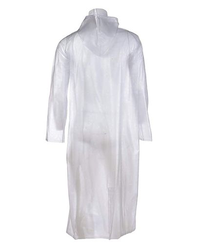 Picture of Unisex Disposable Waterproof Plastic Pocket Raincoat Rain Guard Disposable raincard