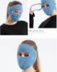 Picture of Face Mask and Eye Protector black face mask