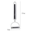 Picture of Steel Peeler Stainless Steel 2 in 1 Julienne Vegetable Peeler 2 in 1 Vegetable and Fruit Peeler 2 IN 1 PEELER