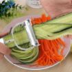 Picture of Steel Peeler Stainless Steel 2 in 1 Julienne Vegetable Peeler 2 in 1 Vegetable and Fruit Peeler 2 IN 1 PEELER