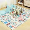 Picture of NEW BABY FLOOR MAT BABY MAT Reversible Baby Play Mat  Learning & Crawling Foldable Foam Mat
