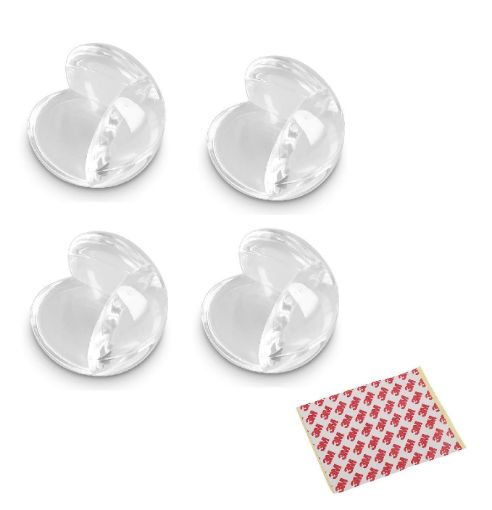 Picture of EDGE PROTECTOR SAFETY CORNER ROUND EDGE PROTECTOR Baby Proofing Child Safety Corner Guards  Corner Protector Safety Corner Furniture Bumpers