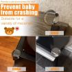 Picture of EDGE PROTECTOR SAFETY CORNER ROUND EDGE PROTECTOR Baby Proofing Child Safety Corner Guards  Corner Protector Safety Corner Furniture Bumpers