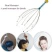 Picture of Manual Head Massager Hand Held Scalp Head Massager Pain Relief And Hair Growth Head Massager Neck Massage Octopus Scalp Stress Relax Spa Therapy Dealing Head Massager for Pain Relief Relaxing Hair Massage Scalp Scratcher
