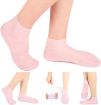Picture of Silicone Moisture Socks Slip Aloe Socks Softening Dry Cracked Feet socks Anti Slip Aloe Socks