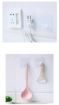 Picture of Adhesive Hook Multifunctional Power Plugs Socket Holder Free Punching Stickers Wall Mounted Transparent Multi-Function Wall Storage Hooks