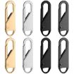 Picture of Zipper Pull Replacement  Zipper Pull Replacement Metal Zipper Gripper Mend Fixer Zipper Tab Pullers Zipper Sliders for Suitcases Coat Boots Jacket Backpacks
