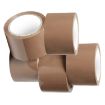 Picture of 3" inch tape 100 Meter A KHAKHI  Brown Color Packing Tape Brown BOPP Tape Self Adhesive Brown Cello Tape