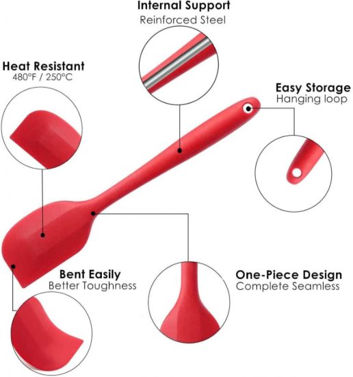 Picture of 11 INCHES SIZE SILICON SPATULA