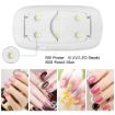 Picture of Mini UV LED Nail Lamp, Portable Gel Light Mouse Shape Pocket Size Nail Dryer with USB Cable for all Gel Polish(Pink) Nail Polish Dryer USB Mini Sun