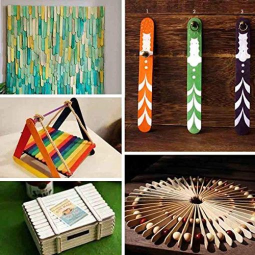Picture of candy sticks popsicle stick kulfi sticks wood stick ice sticks ice cream stick wooden craft sticks ice candy sticks for craft art and craft materials ice candy sticks for craft wood sticks for craft