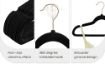 Picture of Velvet Hangers Non-Slip Velvet Hangers Premium Suit Hangers Ultra Thin Space Saving 360 Degree Swivel Hook Clothes Hangers Velvet