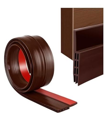 Picture of Door Draft Sealing Strip  Door Gap Filler Rubber T-Shaped Door Draft