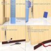 Picture of Door Draft Sealing Strip  Door Gap Filler Rubber T-Shaped Door Draft