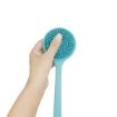 Picture of Long Handle Bath Brush Silicone Back Scrubber Silicone Body brush Shower Bath Brush