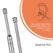 Picture of Ear Wax Cleaner  Resuable Ear Cleaner Tool Set with Storage Box  Stainless Steel Ear Cleansing Tool Set