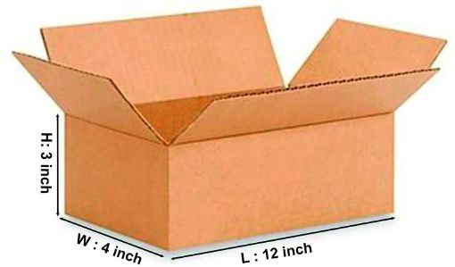 Picture of 12*4*3 12X4X3 INCH Corrugated PACKING BOX FOR Gas Lighter Beard V2 Simply Nova Glass Cleaner  Packaging