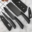 Picture of Meat Knife  3pc Knife Set  Stainless Steel Knife Black Set   Stainless Steel Knife Set Kitchen Knife Set