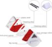 Picture of TRIANGLE MAGNETIC GLASS CLEANER Double-Sided Window Glass Cleaning Tool Useful Magnetic Surface Cleaner Wiper Brush