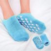 Picture of Spa Gel Heel Soocks Winter Care Spa Gel Socks Full Heel Feet Protector Silicone Ultra-Soft Socks with Moisturizing Natural Oil and Vitamin E Helps Repair Dry Cracked Skin Feet And Ankles Skin care Footful Beauty Gel Socks