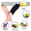 Picture of Spa Gel Heel Soocks Winter Care Spa Gel Socks Full Heel Feet Protector Silicone Ultra-Soft Socks with Moisturizing Natural Oil and Vitamin E Helps Repair Dry Cracked Skin Feet And Ankles Skin care Footful Beauty Gel Socks