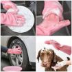 Picture of Silicone Gloves Gloves Magic Silicone Dish Washing Gloves Silicon Cleaning Gloves Silicon Hand Gloves for Kitchen Dishwashing and Pet Grooming Great for Washing Dish Car Bathroom