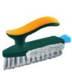 Picture of 4 in 1 Gap Cleaning Brush V Shape Gap Scrub Brush Cleaning Brush with Squeegee Scrub Floor Brush