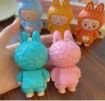 Picture of LABUBU Face Changing Keychain Keywords Labubu Key chain   Expression Change Toy