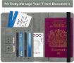 Picture of PASSPORT HOLDER PASSPORT COVER PU Passport Holder Passport Cover RFID Wallet Card Holder Travel Passport Bag Card Organizer for Travel