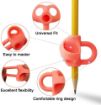 Picture of Pencil Gripper For Kids Pencil Holder for Toddlers Soft Silicone Pencil Gripper