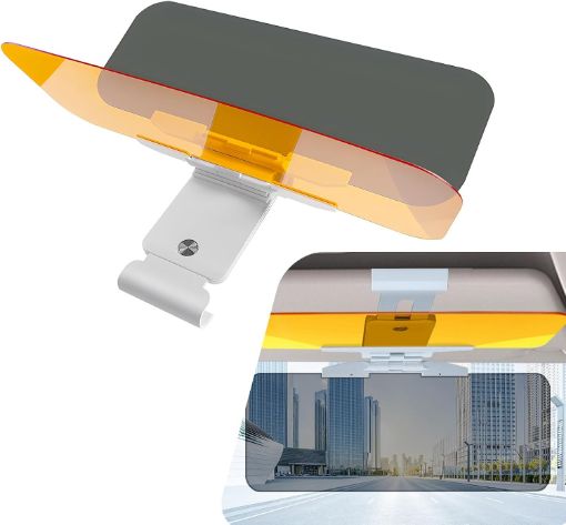 Picture of Car Sun Visor  HD Vision Visor The Day & Night Visor HD Vision Safety Driving Visor