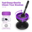 Picture of Electric Makeup Brush Cleaner Make up Brush Clean Machine Electric Cosmetic Paint Brush Cleaning Tool