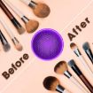 Picture of Electric Makeup Brush Cleaner Make up Brush Clean Machine Electric Cosmetic Paint Brush Cleaning Tool