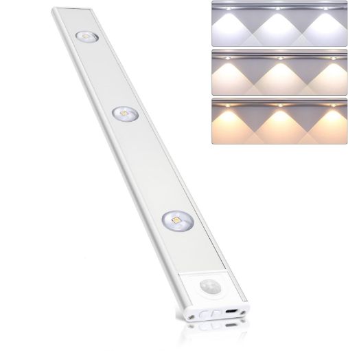Picture of Motion Sensor Cabinet Light Motion Sensor Light 3 Color Temperatures Dimmable Motion Sensor