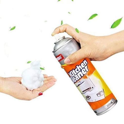 Picture of Multi-Purpose Foam Cleaner Kitchen Cleaner Spray Grease Stain Remover  Grease Bubble Liquid Kitchen Foam Cleaner All Purpose Kitchen Cleaner detergent